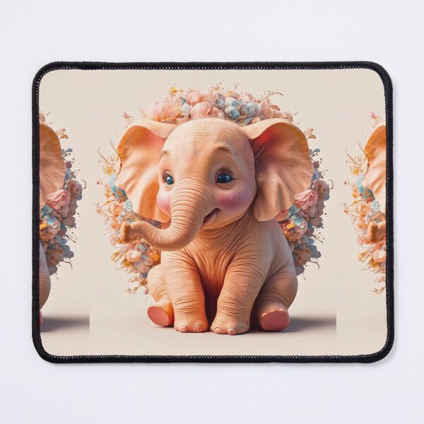 Item preview, Cute Elephant. Little elephant, colorful elephant, elephant drawing designed and sold by ElephantVibes.