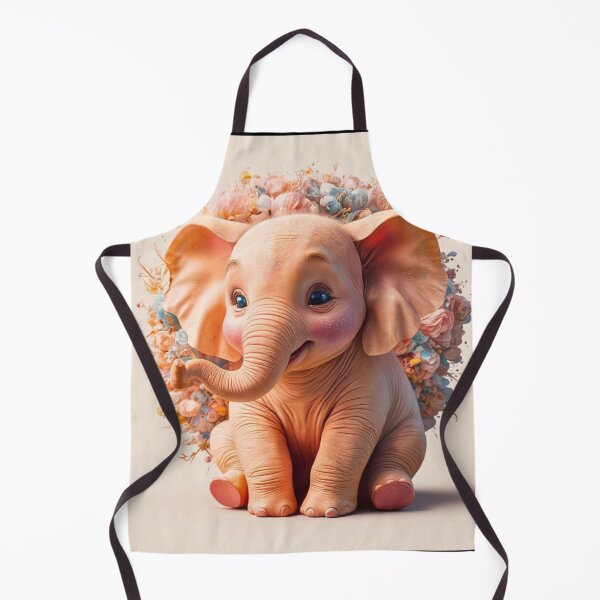 Item preview, Cute Elephant. Little elephant, colorful elephant, elephant drawing designed and sold by ElephantVibes.