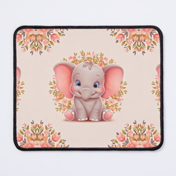 Item preview, Cute Elephant. Little elephant, colorful elephant, elephant drawing designed and sold by ElephantVibes.