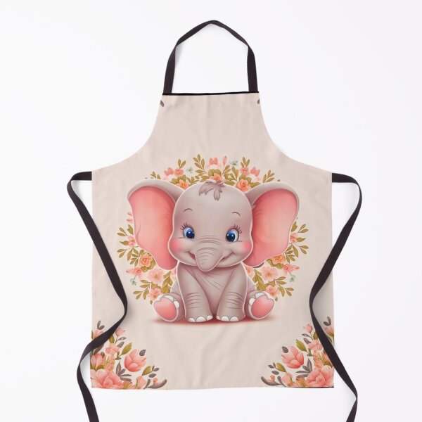 Item preview, Cute Elephant. Little elephant, colorful elephant, elephant drawing designed and sold by ElephantVibes.