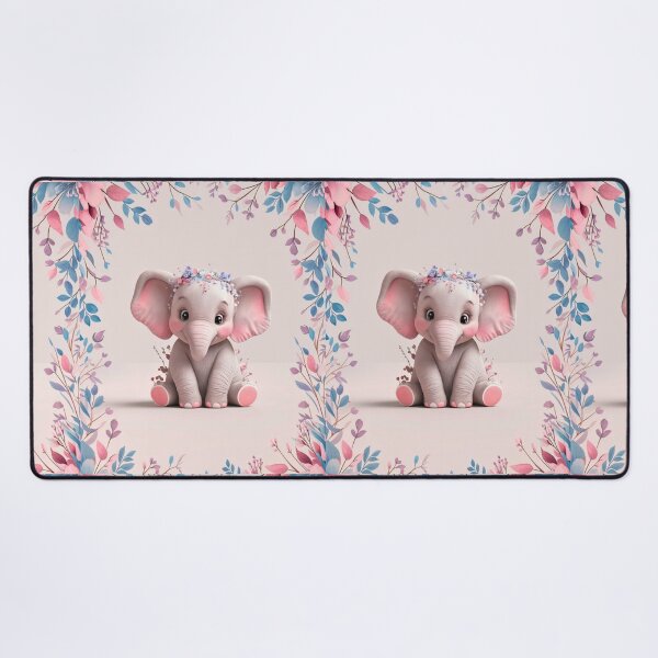 Item preview, Cute Elephant. Little elephant, colorful elephant, elephant drawing designed and sold by ElephantVibes.