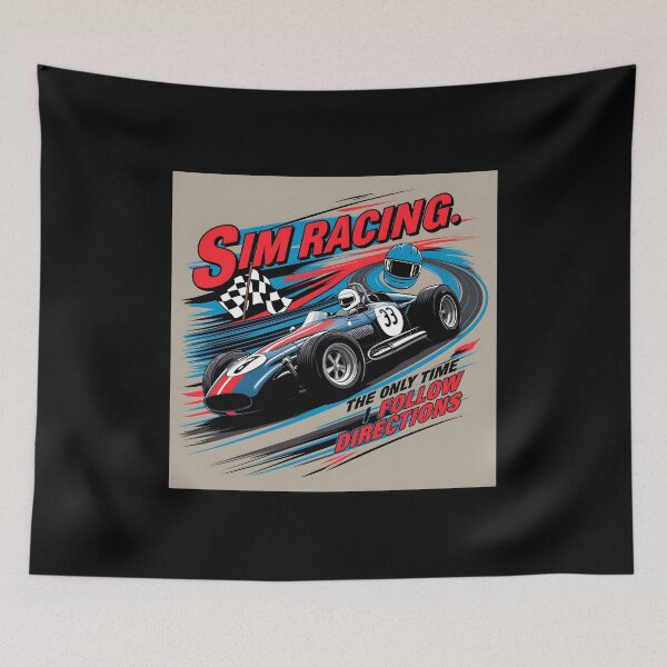 Item preview, Sim Racing: The Only Time I Follow Directions designed and sold by HardCorps.