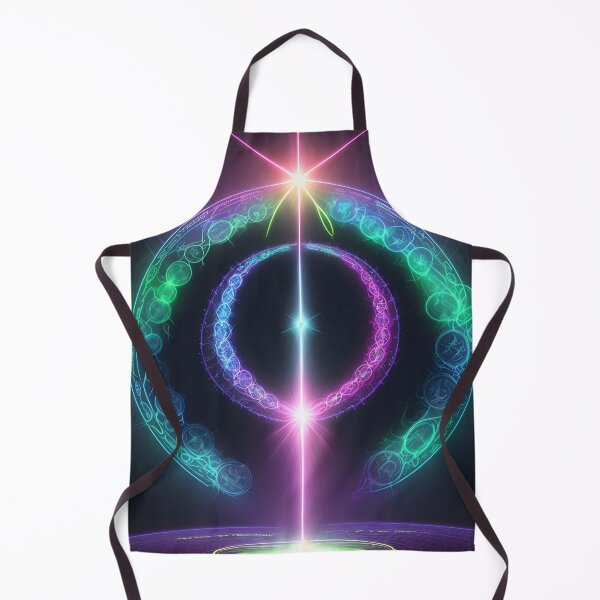 Item preview, bright ring of light shines in the cosmos of time designed and sold by Carlos Gudino.