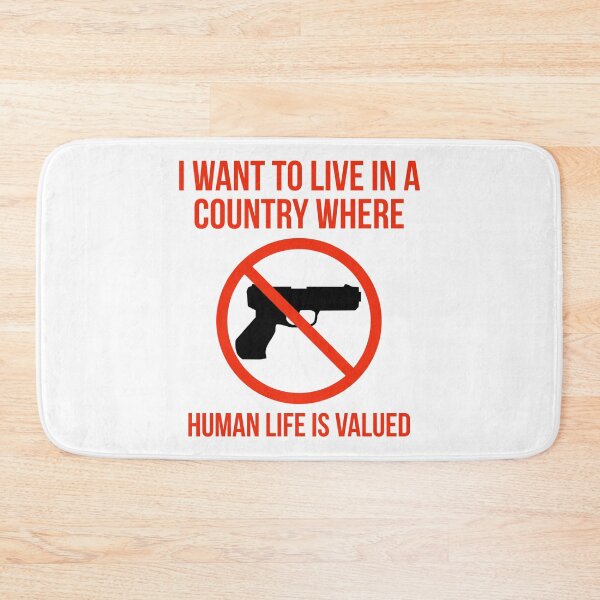 Item preview, I want to live in a country where human life is valued  designed and sold by Rachel the Artist .