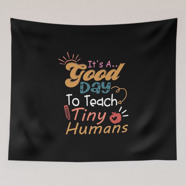 Item preview, Kg Teacher Teach Tiny Humans Positive Teacher Kg Cute Humans designed and sold by farhanhafeez.