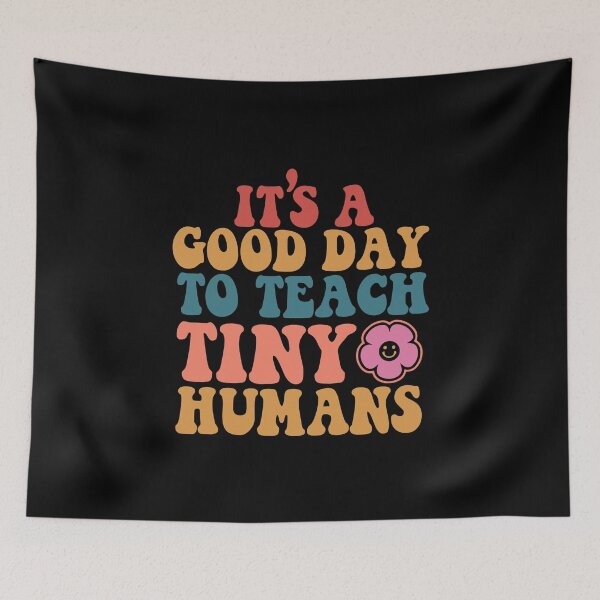 Item preview, Kg Teacher Teach Tiny Humans Positive Teacher Kg Cute Humans designed and sold by farhanhafeez.