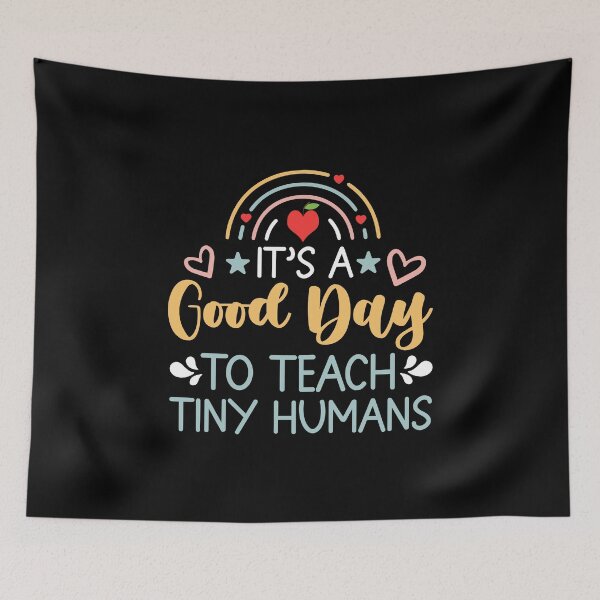Item preview, Kg Teacher Teach Tiny Humans Positive Teacher Kg Cute Humans designed and sold by farhanhafeez.