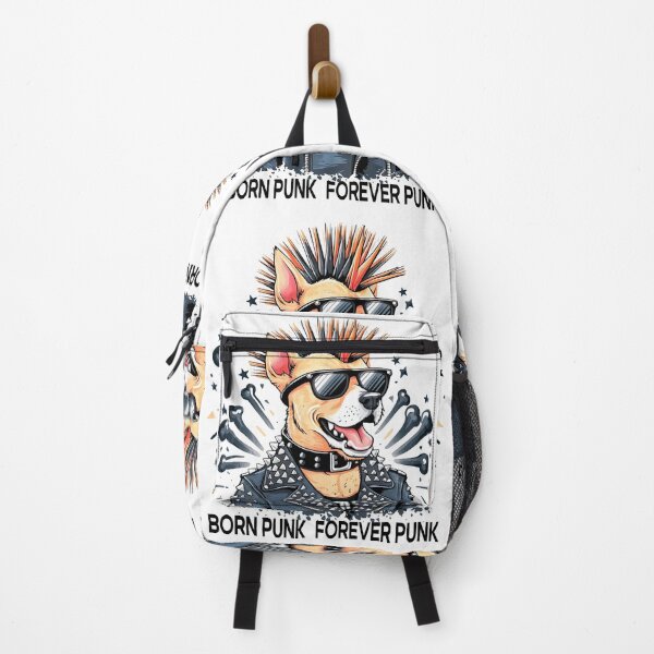 Item preview, Born Punk, Forever Punk - Edgy Dog Design designed and sold by asprse.