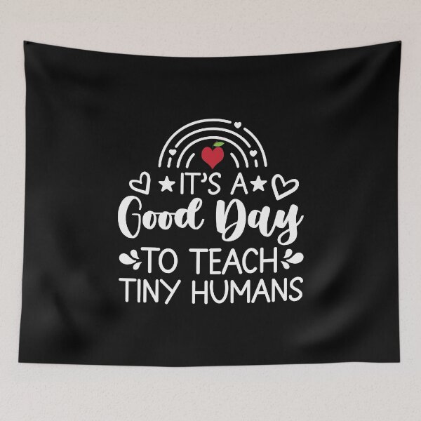 Item preview, Kg Teacher Teach Tiny Humans Positive Teacher Kg Cute Humans designed and sold by farhanhafeez.