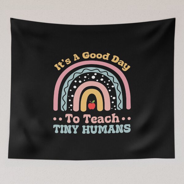 Item preview, Kg Teacher Teach Tiny Humans Positive Teacher Kg Cute Humans designed and sold by farhanhafeez.