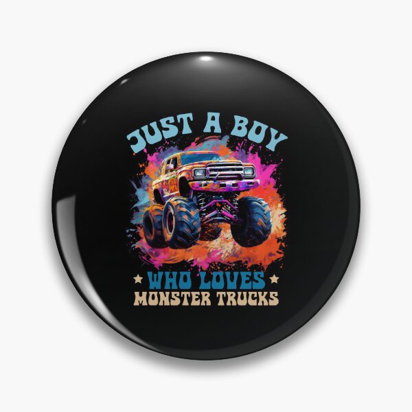 Item preview, Monster Trucker Boy Retro Race Trucker Lover Jam Vintage designed and sold by farhanhafeez.
