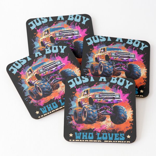 Item preview, Monster Trucker Boy Retro Race Trucker Lover Jam Vintage designed and sold by farhanhafeez.