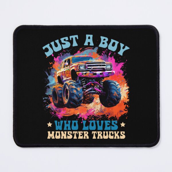 Item preview, Monster Trucker Boy Retro Race Trucker Lover Jam Vintage designed and sold by farhanhafeez.