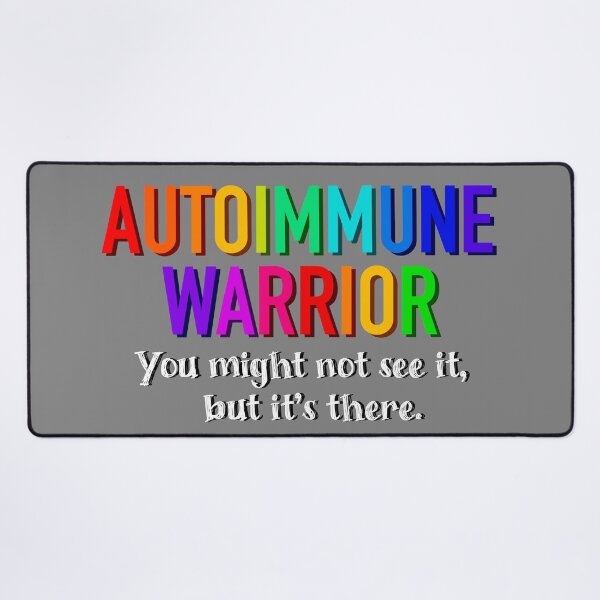 Item preview, Autoimmune Warrior 2 designed and sold by betes-boys.