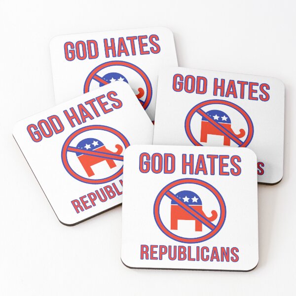 Item preview, God hates Republicans  designed and sold by Rachel the Artist .