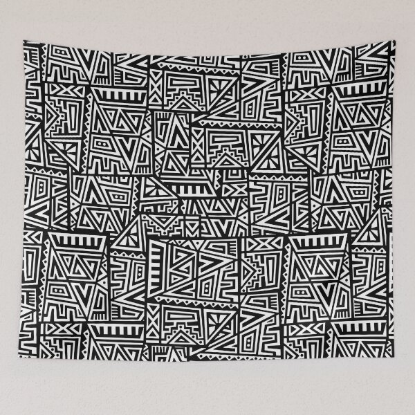 Item preview, Unique Geometric Ethnic Style Square Pattern designed and sold by Teravill.