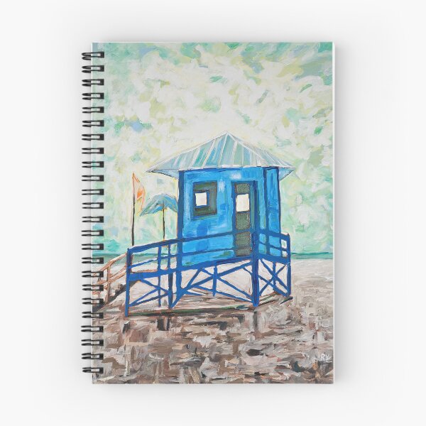 Item preview, Blue Lifeguard Station  designed and sold by RudyYoder.