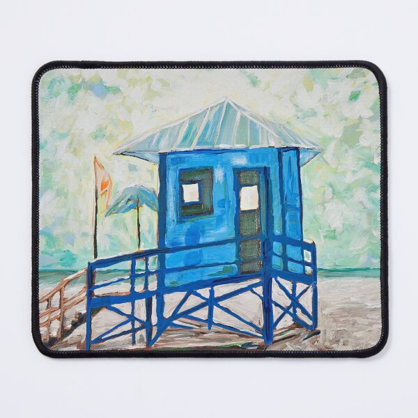 Item preview, Blue Lifeguard Station  designed and sold by RudyYoder.
