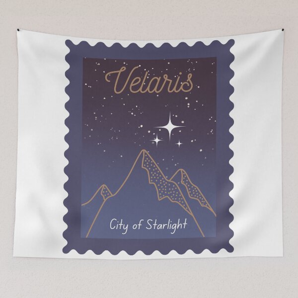 Item preview, Velaris City of Starlight Stamp designed and sold by CHARSEWTASTIC.