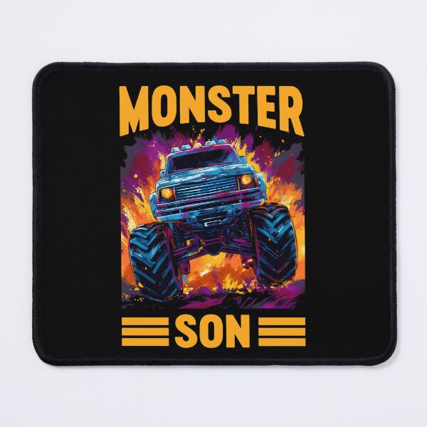 Item preview, Monster Trucker Son Retro Race Trucker Lover Jam Vintage designed and sold by farhanhafeez.