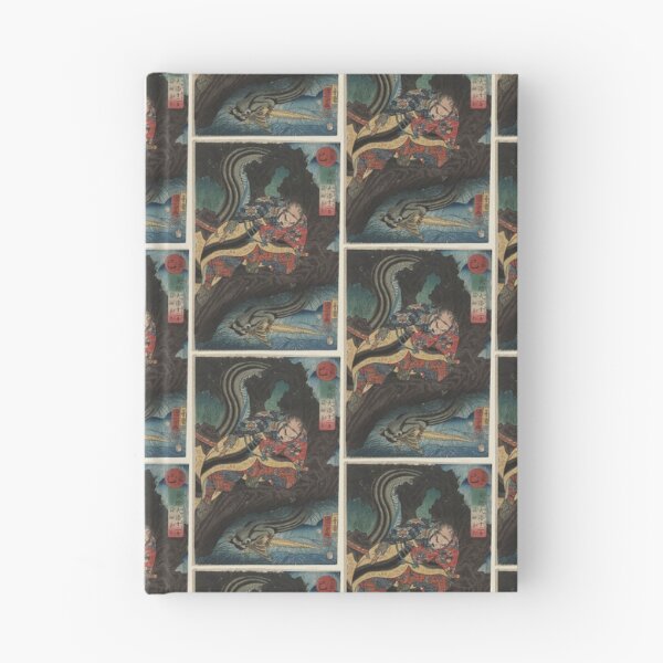 Item preview,  Utagawa Kuniyoshi  Snake (Mi)- Egara Heita, from the series Japanese Heroes for the Twelve Signs of the Zodiac (Eiyû Yamato jûnishi) designed and sold by TeeARTHY.