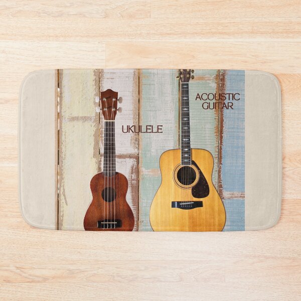 Item preview, The Ukulele & The Guitar designed and sold by BrightrDayMusicArt.