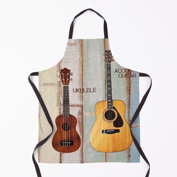 Item preview, The Ukulele & The Guitar designed and sold by BrightrDayMusicArt.