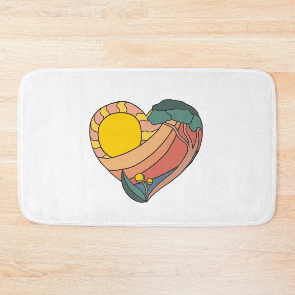 Item preview, Australian Outback Sunrise Love Heart designed and sold by Zaprinda.