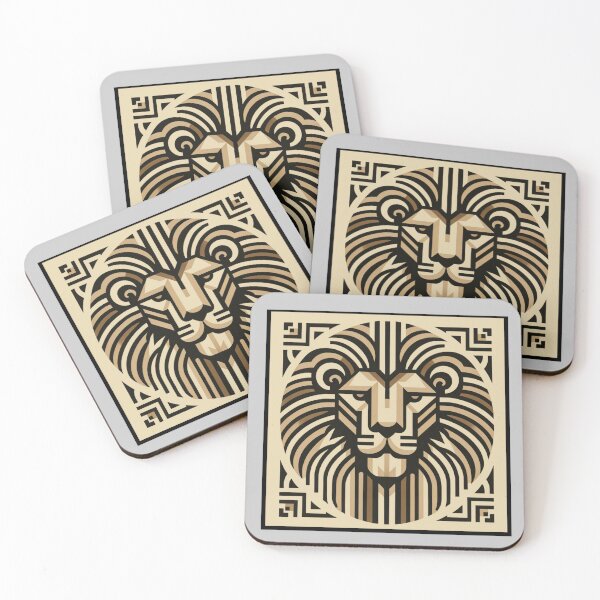 Item preview, Majestic Geometric Lion: Modern Art T-Shirt Design designed and sold by MondegreenLLC.