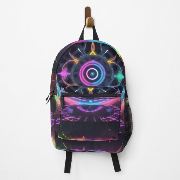 Item preview, Cosmic biological Chronos: Astral Timepieces in neon colors designed and sold by Carlos Gudino.