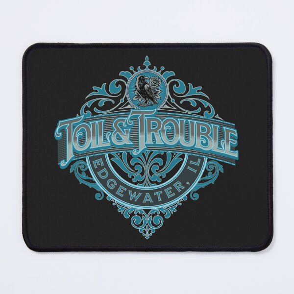 Item preview, Toil & Trouble Bar from When Among Crows by Veronica Roth Vintage Teal Logo designed and sold by darkskydelights.