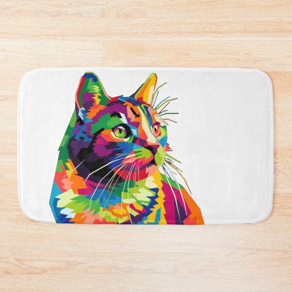 Item preview, Cat multicolored designed and sold by UZRWRLD .
