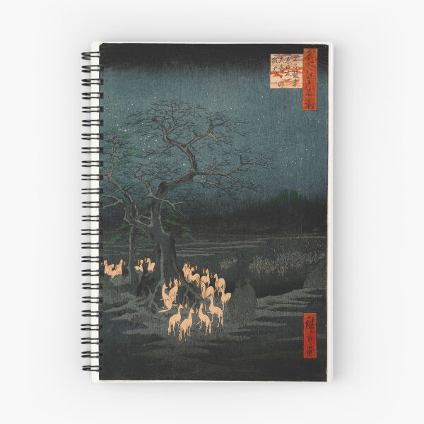 Item preview, Utagawa Hiroshige  New Year's Eve Foxfires at the Changing Tree, Ōji designed and sold by TeeARTHY.