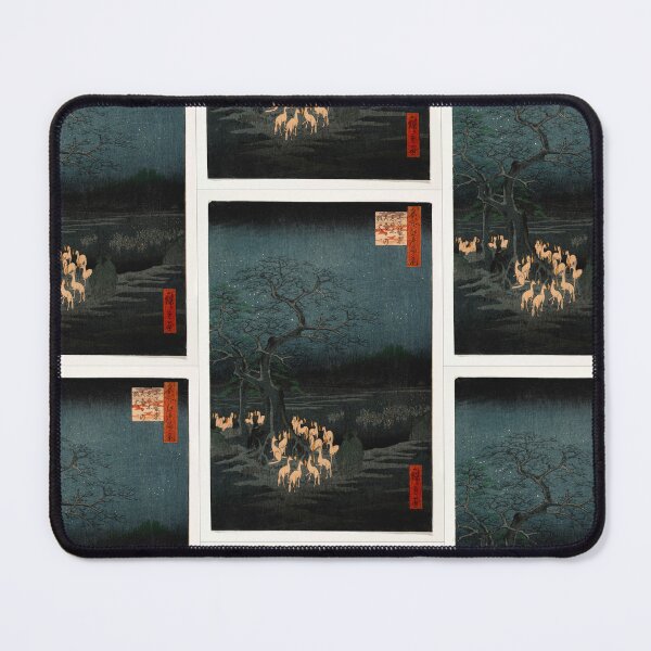Item preview, Utagawa Hiroshige  New Year's Eve Foxfires at the Changing Tree, Ōji designed and sold by TeeARTHY.