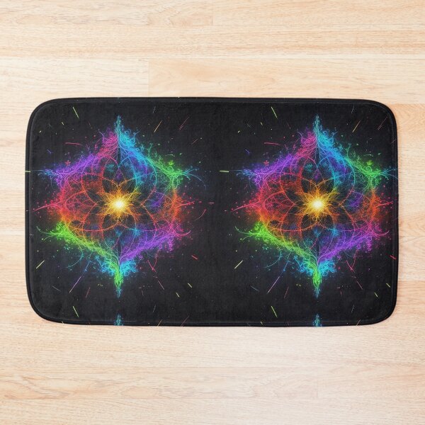 Item preview, sign in the night sky celestial flower in neon lights designed and sold by Carlos Gudino.