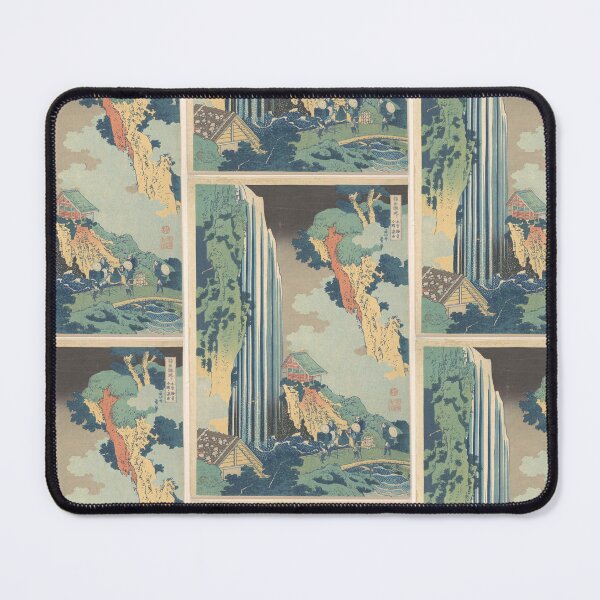 Item preview, Ono Waterfall on the Kisokaidō (Kisokaidō Ono no bakufu), from the series A Tour of Waterfalls in Various Provinces (Shokoku taki meguri) designed and sold by TeeARTHY.