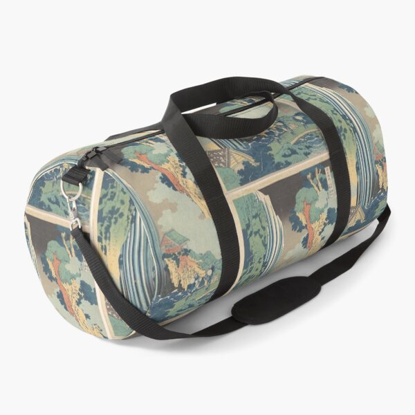 Item preview,  Ono Waterfall on the Kisokaidō (Kisokaidō Ono no bakufu), from the series A Tour of Waterfalls in Various Provinces (Shokoku taki meguri) designed and sold by TeeARTHY.