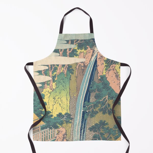Item preview, Rōben Waterfall at Ōyama in Sagami Province (Sōshū Ōyama Rōben no taki), from the series A Tour of Waterfalls in Various Provinces designed and sold by TeeARTHY.
