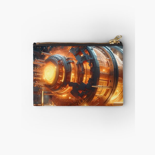 Item preview, Illustration of atomic level representation of the nuclear fusion process. Generative Ai designed and sold by homydesign.