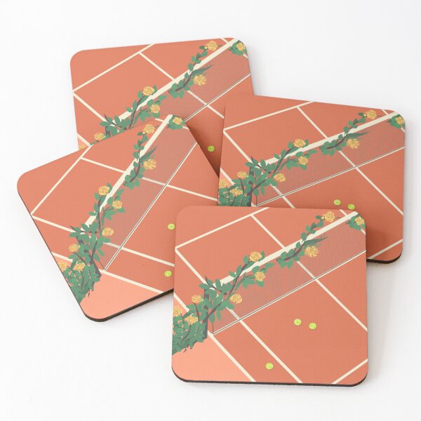 Item preview, Tennis Court Climbing Roses designed and sold by Lyman Creative Co..