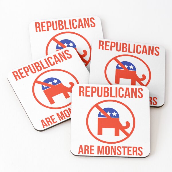 Item preview, Republicans are monsters  designed and sold by Rachel the Artist .