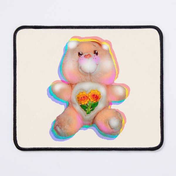 Item preview, Vintage Flower bear plushie light glitch designed and sold by NikiiNeko.