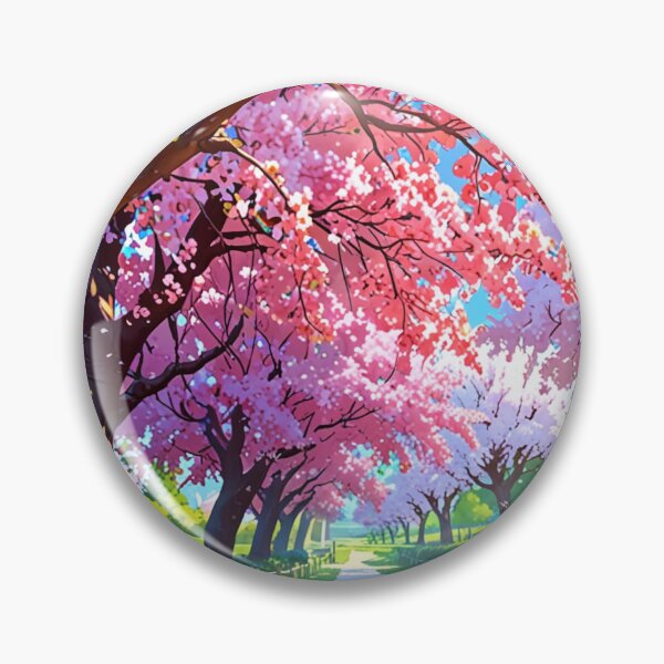 Item preview, Pink blossom and fruit-bearing trees. designed and sold by PatDoArt.