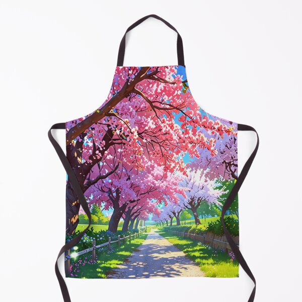 Item preview, Pink blossom and fruit-bearing trees. designed and sold by PatDoArt.