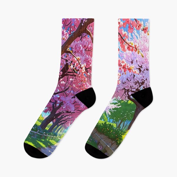 Item preview, Pink blossom and fruit-bearing trees. designed and sold by PatDoArt.