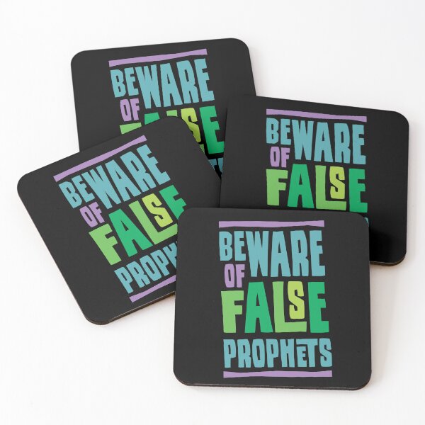 Item preview, Beware Of False Prophets - Jesus Warning 4 - Christian designed and sold by Vector-Artist.