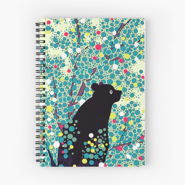 Item preview, Black Bear Colorful Tree designed and sold by NosandEdgy.