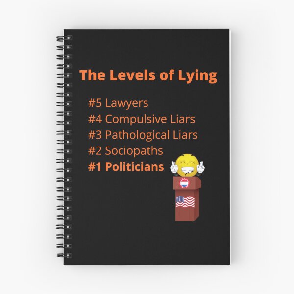 Item preview, The Levels of Lying designed and sold by signshirtz.