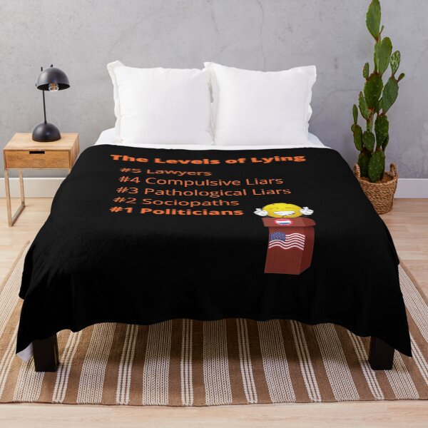 Item preview, The Levels of Lying designed and sold by signshirtz.