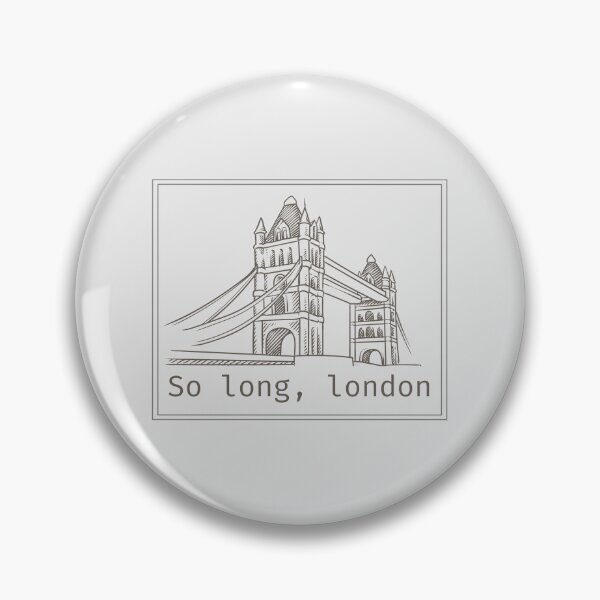Item preview, So long, London designed and sold by mgkreatives.